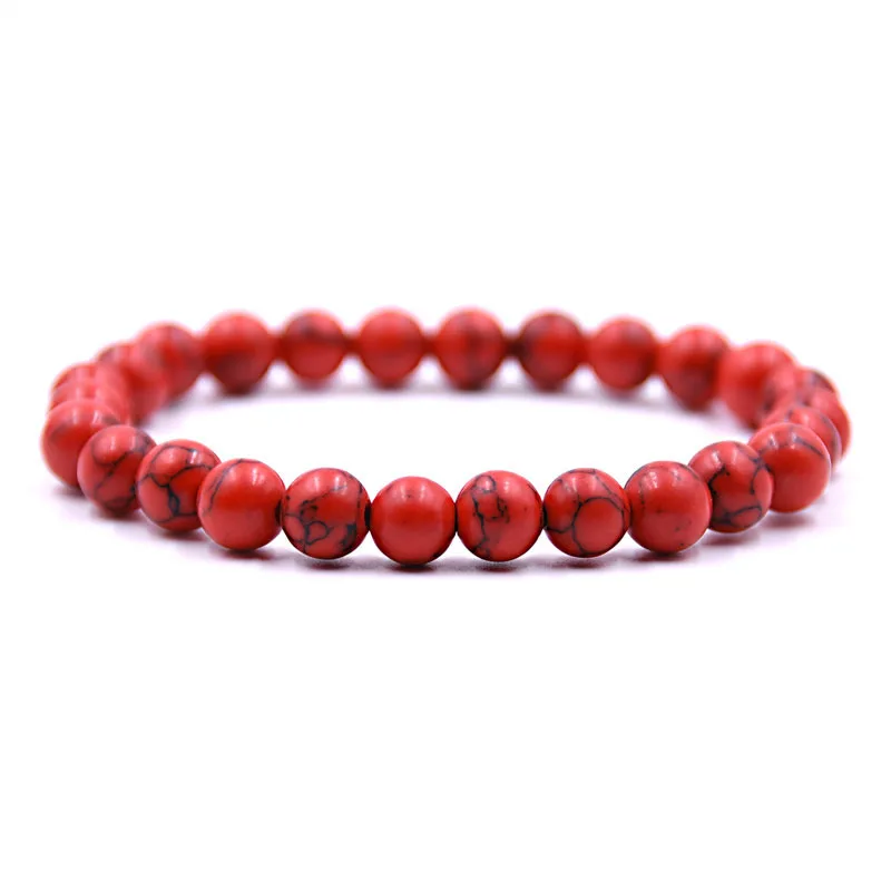 Femela Красный бисера браслет бусы браслеты для женщин Pulseira Masculina ювелирные изделия
