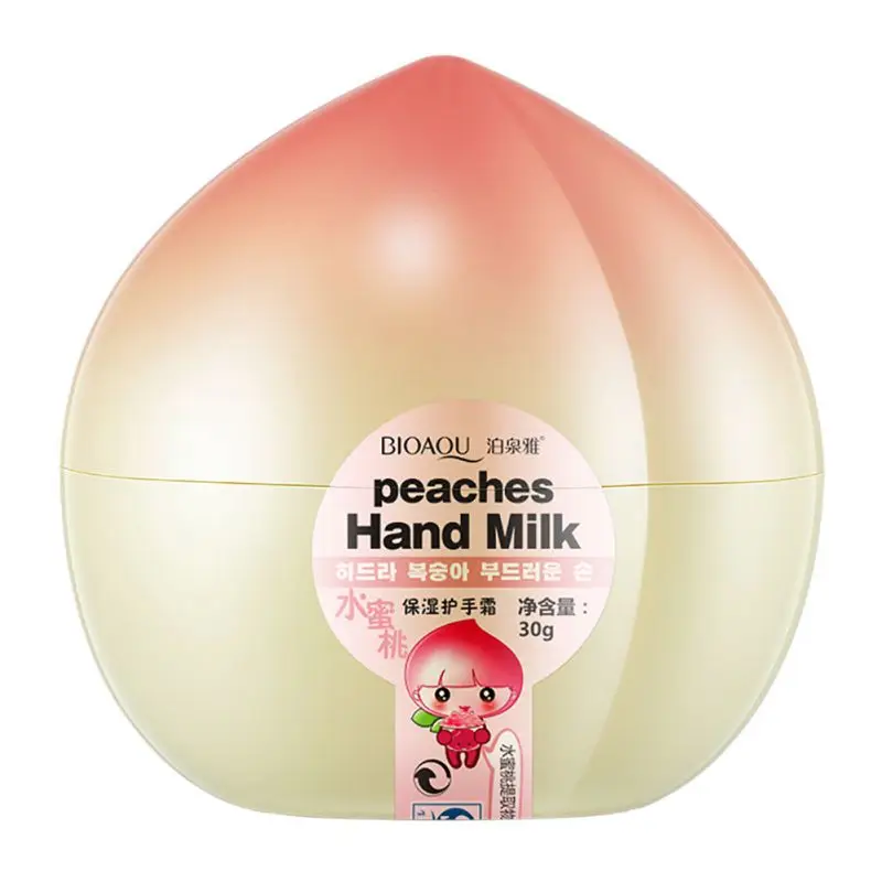 Новый увлажняющий крем для рук с персиками и манго зимы уход за кожей питание