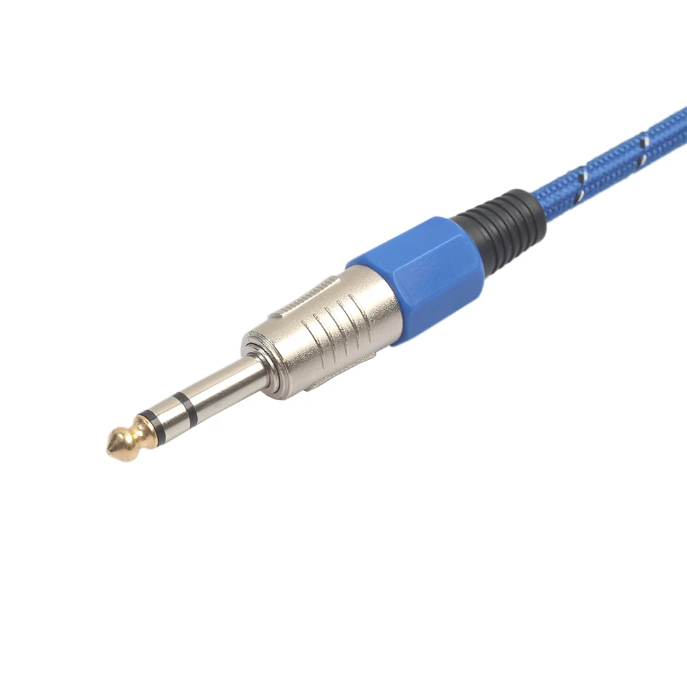REXLIS 30 см нейлон плетеный стерео 6 5 мм Jack Male к XLR микрофон микшер усилитель