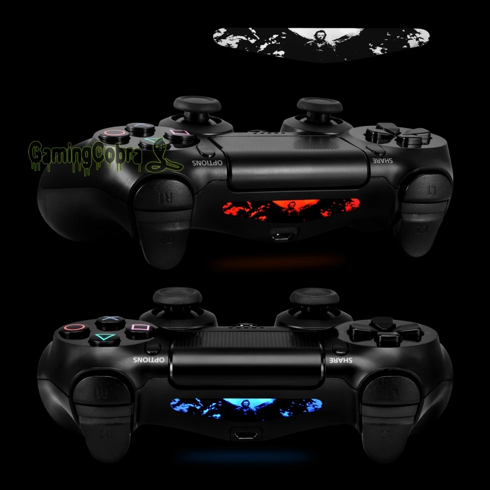 30 шт. наклейка для PS4 Slim Pro игровой контроллер Светодиодная наклейка лайтбар кожи