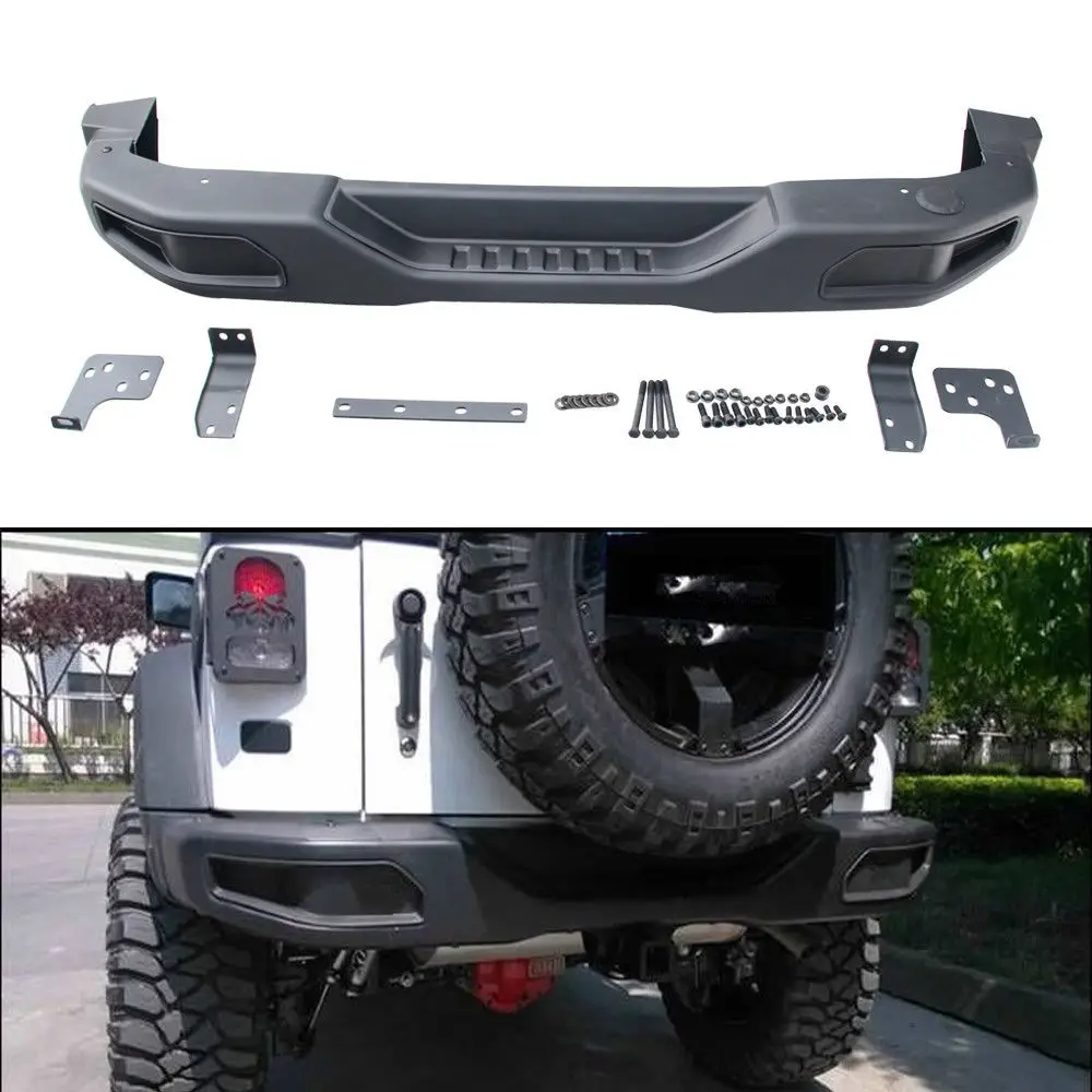 10 летний передний и задний бампер для 2007 2017 JK Wrangler|Амортизаторы| |