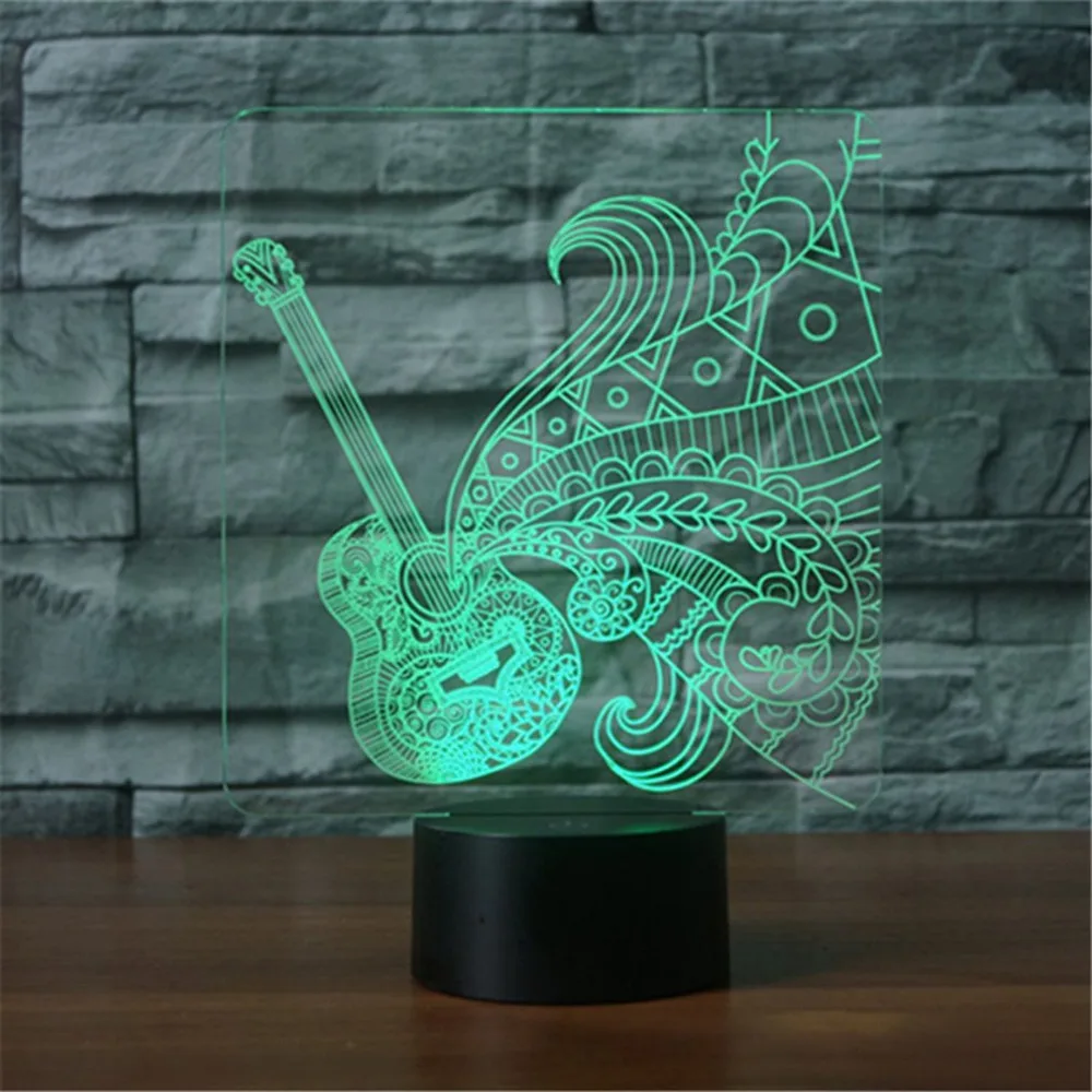 Beauty Shaped 3D Led Lamp Art Wall Decor For Christmas Party Birthday Kid's Room Wedding | Лампы и освещение
