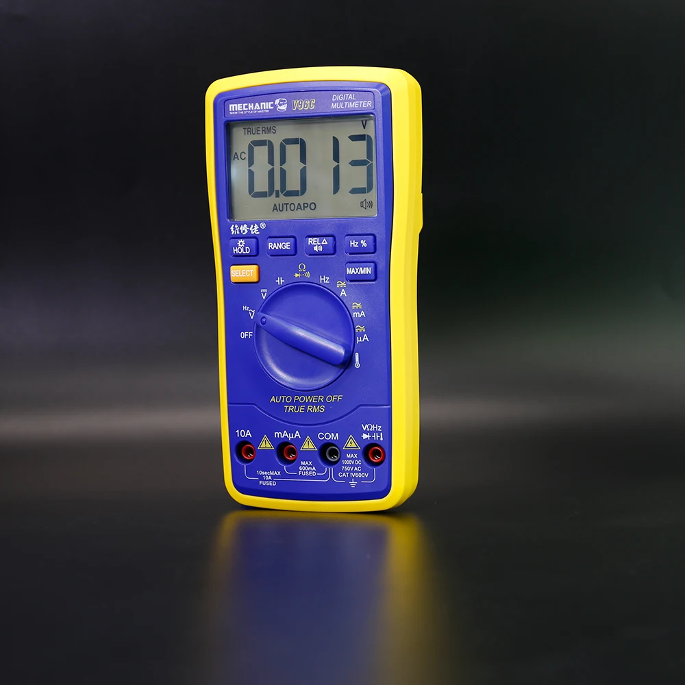 

Intelligent voice broadcast multimeter V96C for mobile phone automatic range digital display Problem accurate Positioning repair