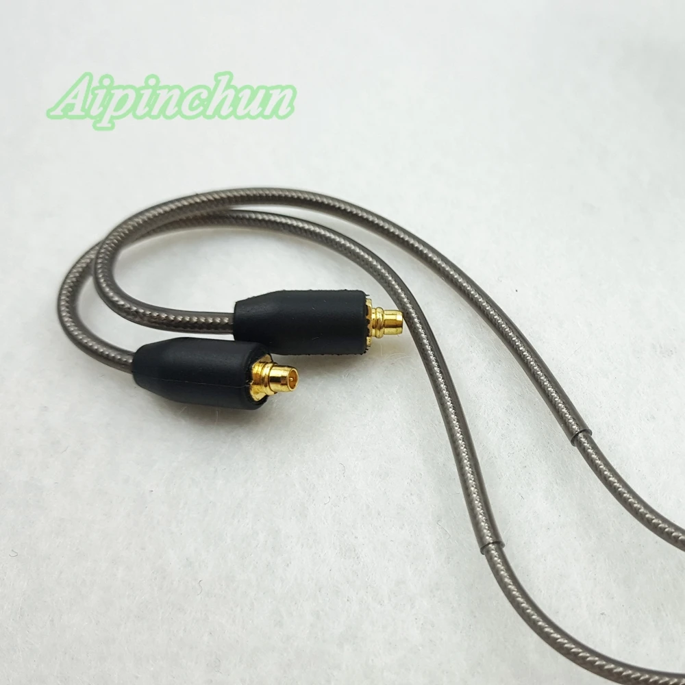 Aipinchun L изгиб Jack MMCX замена кабеля для наушников Shure SE215 SE315 SE425 SE535 SE846 T100 для наушников Westone