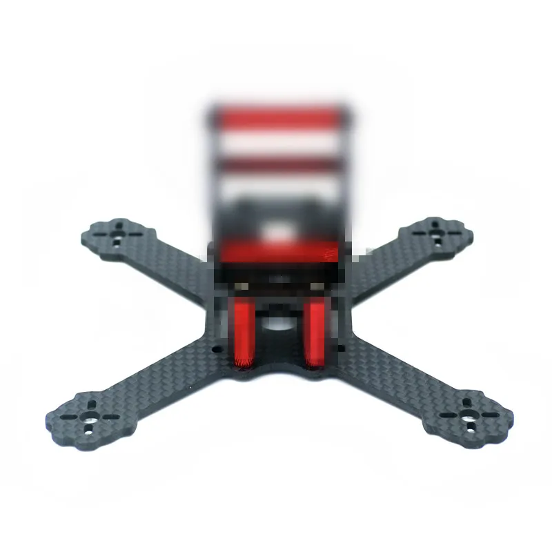 DIY FPV mini racing drone QAV-X3 RS 130 мм Квадрокоптер 3K рамка из чистого углеродного волокна