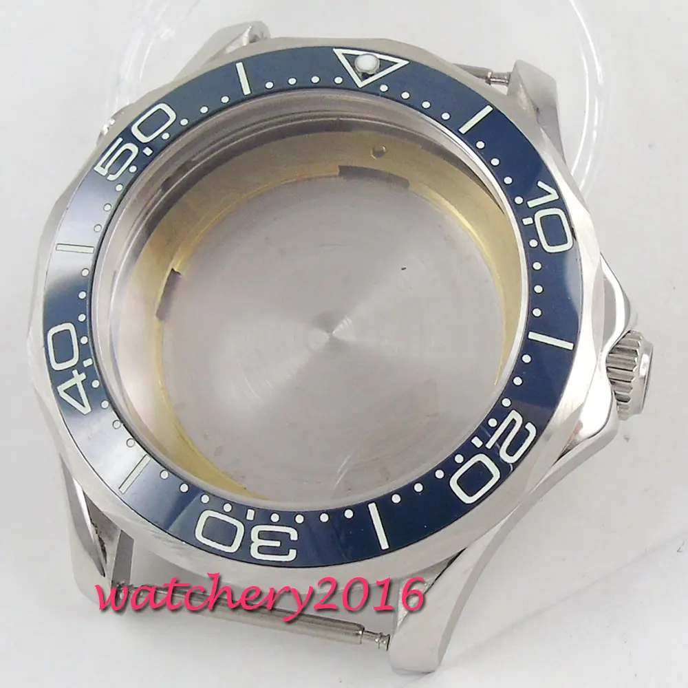 Новинка хит продаж 41 мм чехол для часов из нержавеющей стали закаленное