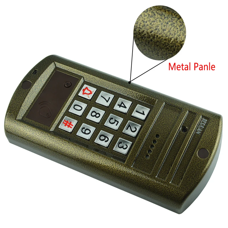 Домашний 7 ''видеодомофон дверной телефон комплект металлическая панель