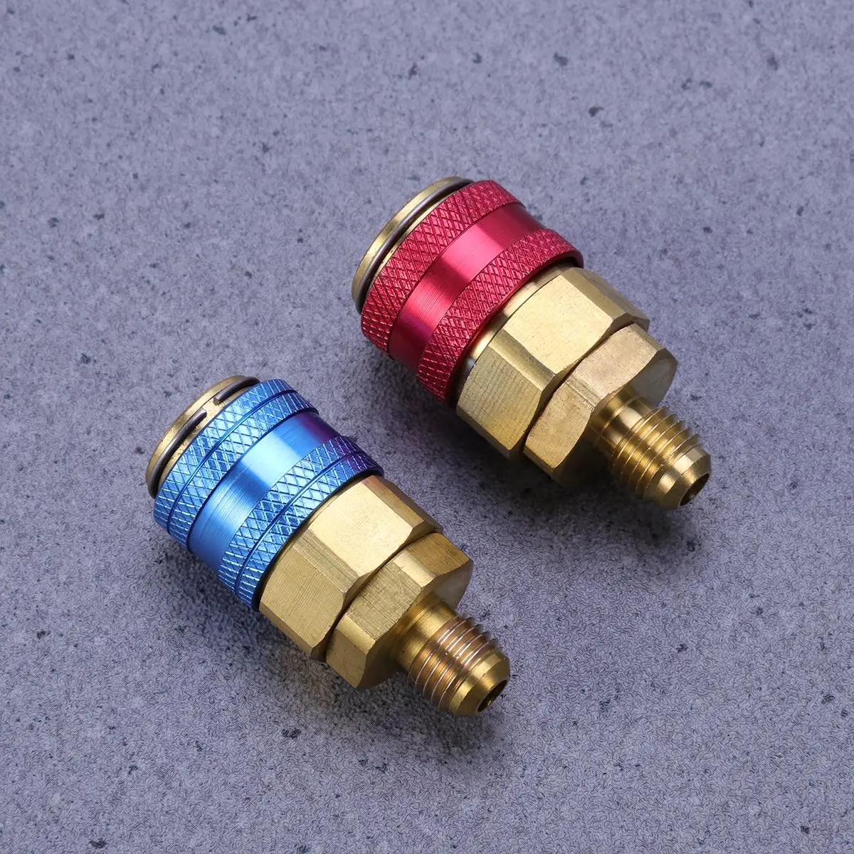 1 пара автомобильный быстроразъемный соединитель Freon R134A латунные адаптеры