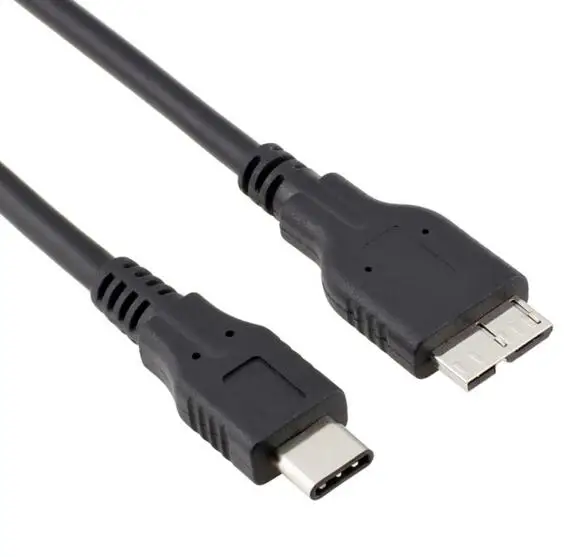 Micro B USB 3 0 к Type C кабель Type-C SSD твердотельный накопитель кабели мобильный жесткий