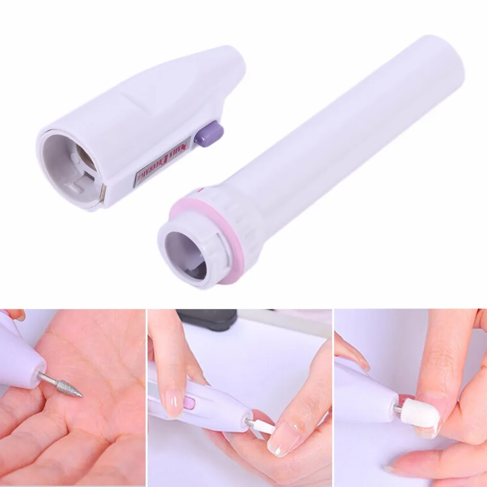 Портативный Электрический Маникюрный мини арт устройства электрическая ручка