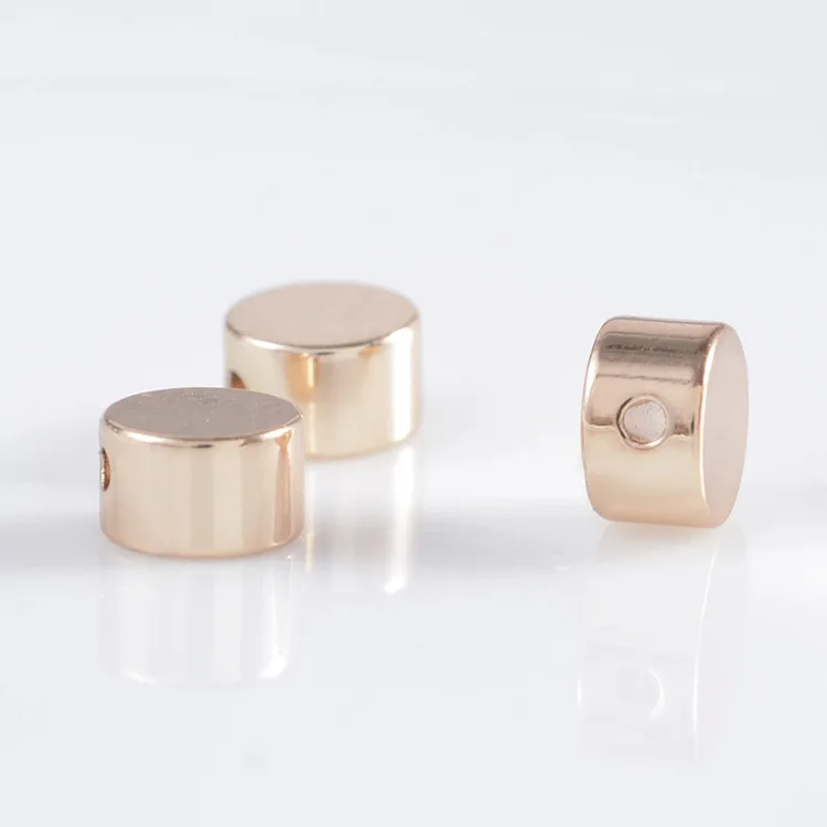 Cylindrical small hole copper septum pearlite hand chain accessories | Украшения и аксессуары
