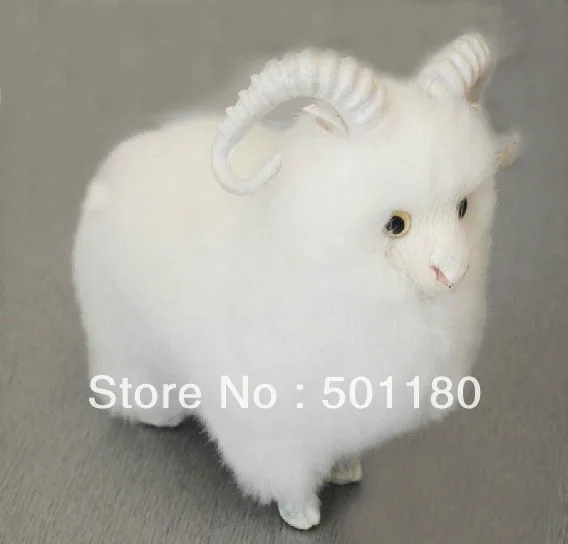 Бесплатная доставка маленькая игрушка овечка модель игрушки животные