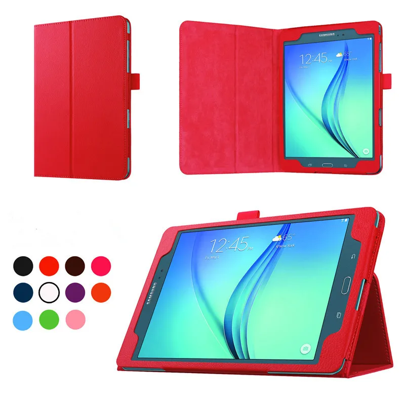 Новинка Модный чехол из ПУ кожи года Стенд Samsung Galaxy Tab A 8 0 t350 T355 P350 для 2018 планшеты
