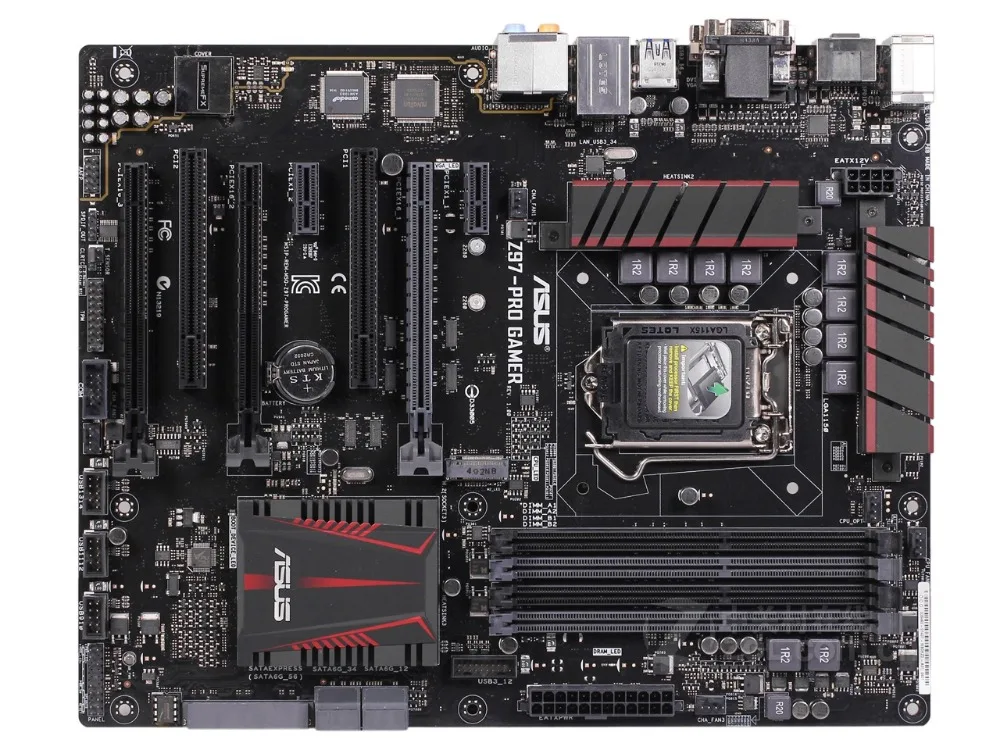 Оригинальная материнская плата для ноутбука ASUS Z97 PRO геймера DDR3 LGA 1150 USB2.0 USB3.0 32 Гб
