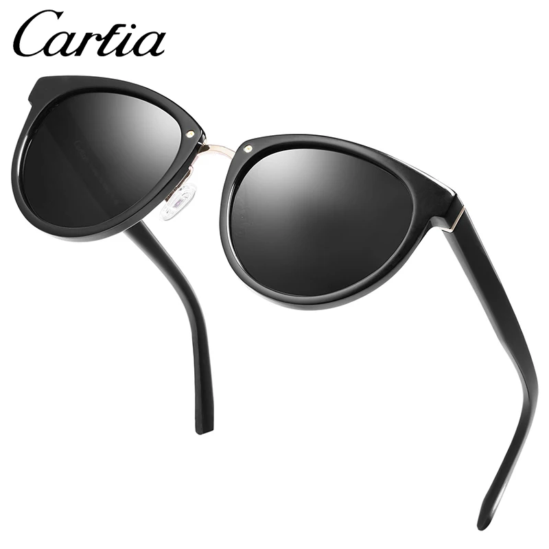 Женские винтажные солнцезащитные очки Carfia поляризационные для отдыха