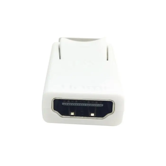 Новый DisplayPort DP папа к HDMI HDTV монитор видео аудио конвертер адаптер Белый |