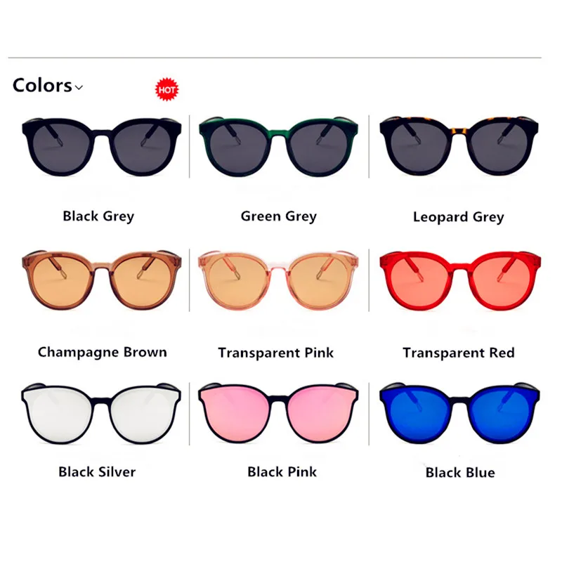 Занавес милые женские круглые солнцезащитные очки Женские винтажные брендовые