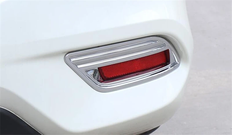 Автомобильная крышка ABS хромированная лампа заднего противотуманного фонаря