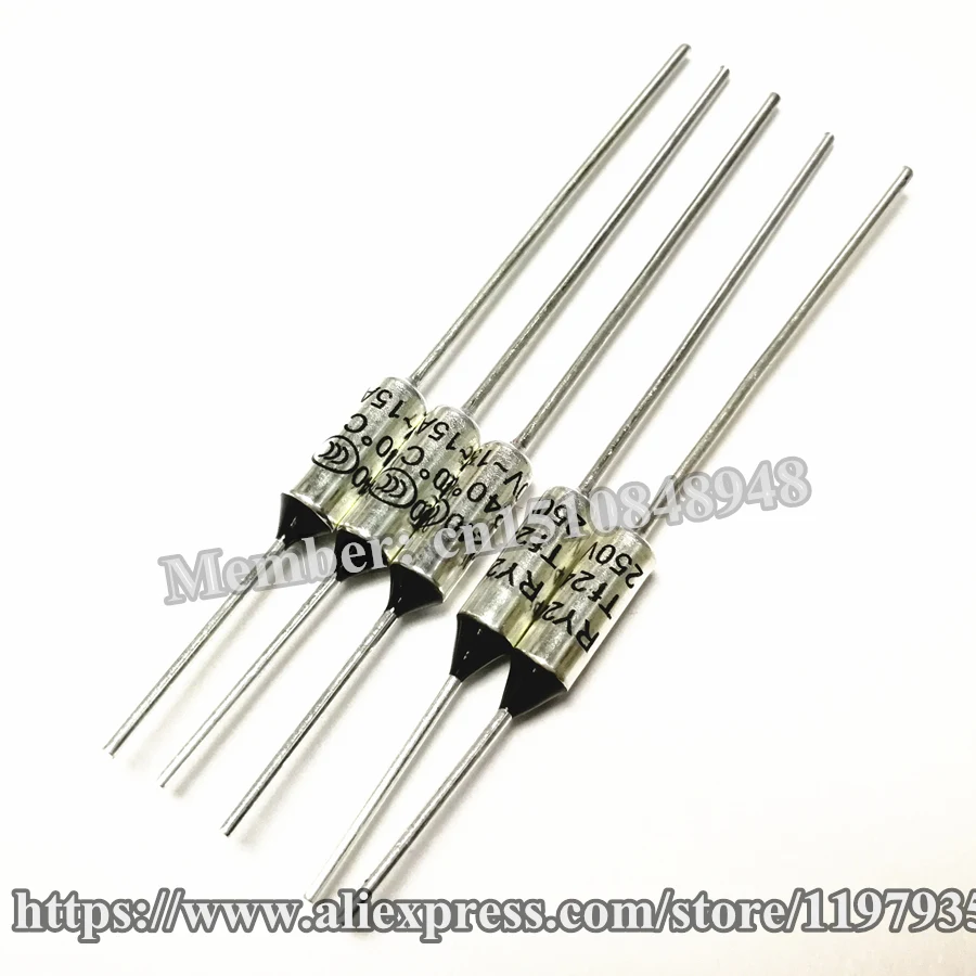 Предохранитель для измерения температуры 15 А 250 В 240 градусов В|temperature fuse|thermal fuse250v