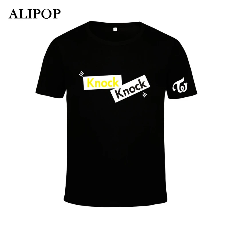 Футболка Корейская с надписью Double Mini 3 модель PT374 | Женская одежда