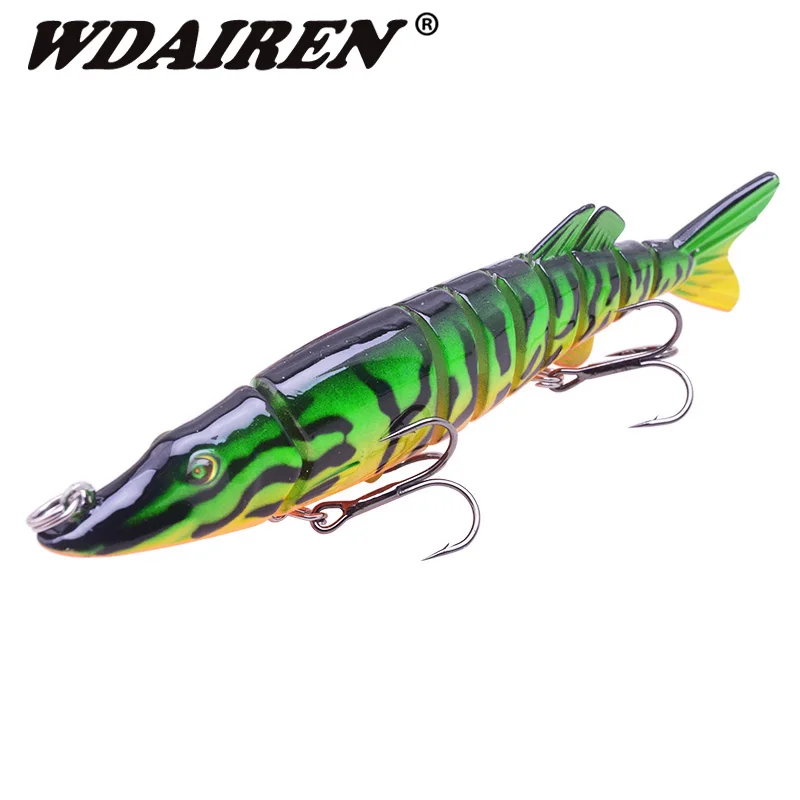 WDAIREN новый дизайн 9 секций Φ 15 7 см 21 3 г плавающая приманка с крючком 6 # рыболовная