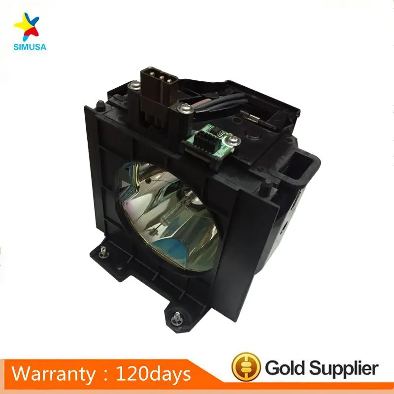 Совместимый ET LAD40W лампы проектора с корпусом для PANASONIC PT D4000 D4000U|Лампы проекторов|