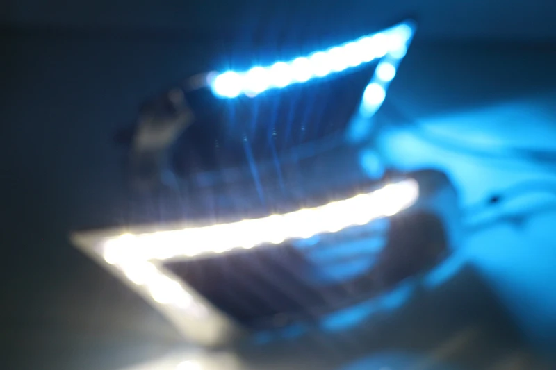 Автомобильный мигающий 1 пара светодиодный DRL дневные ходовые огни для Toyota Camry 2009 2010 2011 Противотуманные фары с желтым поворотным сигналом и синим