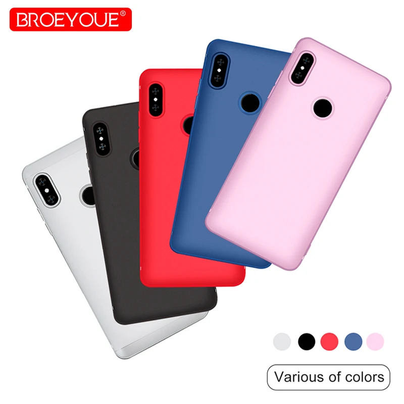 Case For Xiaomi Mi A2 6X Redmi 4X 4A Note 5 Plus 5A 6A 6 S2 8 5X Mix 2 Soft Matte TPU Phone |