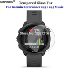 Защитная пленка для экрана для смарт-часов Garmin Forerunner 245, закаленное стекло 9H 2.5D Premium, для музыки Forerunner 245, 245 м