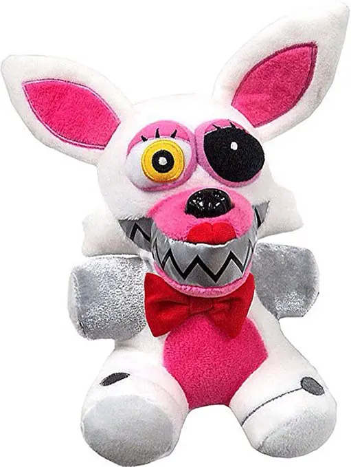 18-25 см Fnaf Five Nights at медведь Фредди эксклюзивный Ограниченная серия кошмар лиса кролик мягкие и животные плюшевые игрушки девочка подарок для ребенка - Цвет: Черный