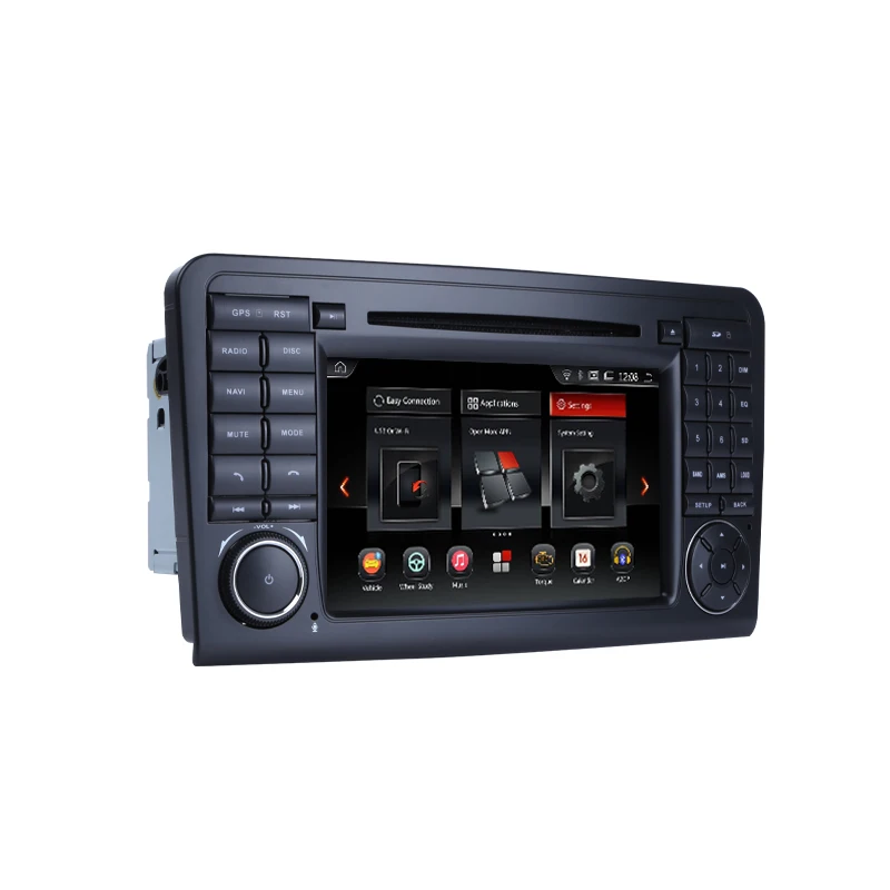 CarExc Android 9 0 OS Восьмиядерный автомобильный DVD GPS Навигатор Радио для Benz ML300 ML350 ML450 ML500