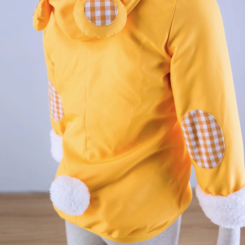 Женский костюм для косплея Athemis lovelive Kousaka Honoka с желтым медведем |