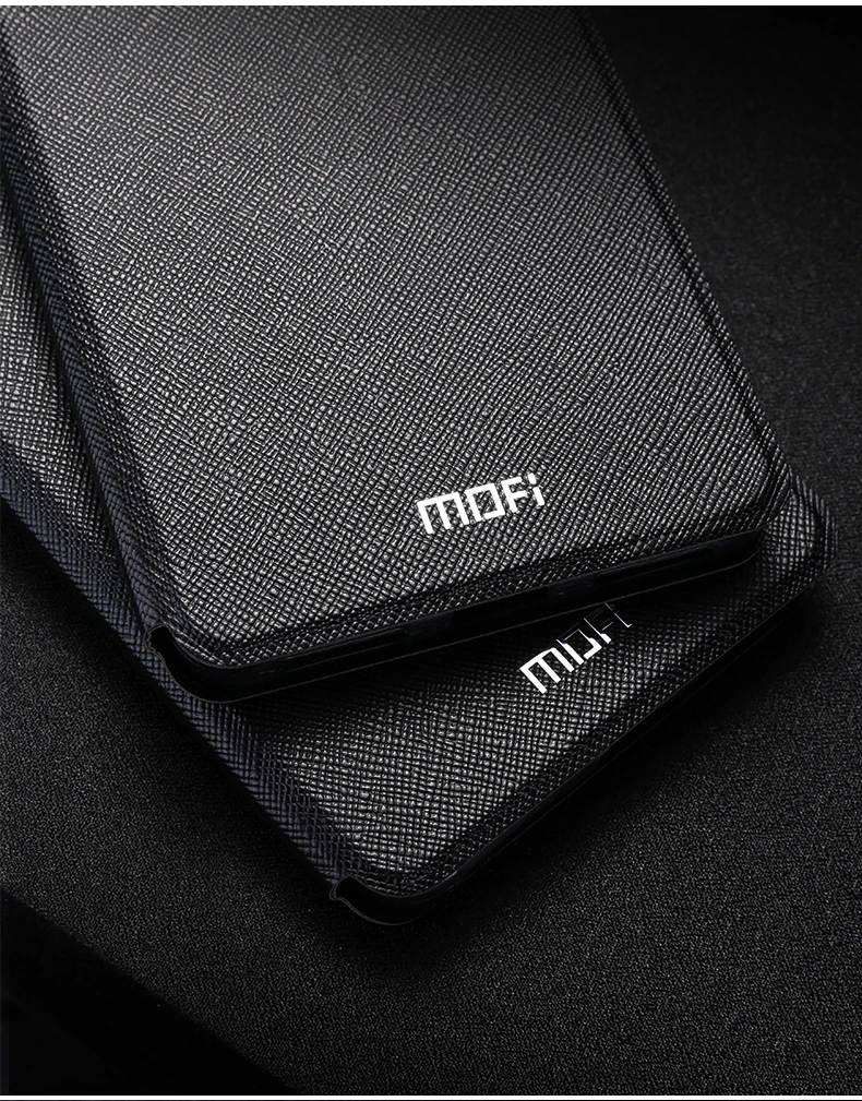 Mofi для Xiaomi Redmi 5 Plus Чехол-книжка, кожаный мягкий силиконовый роскошный чехол для Xiaomi Redmi 5 Plus, жесткий металлический чехол 360