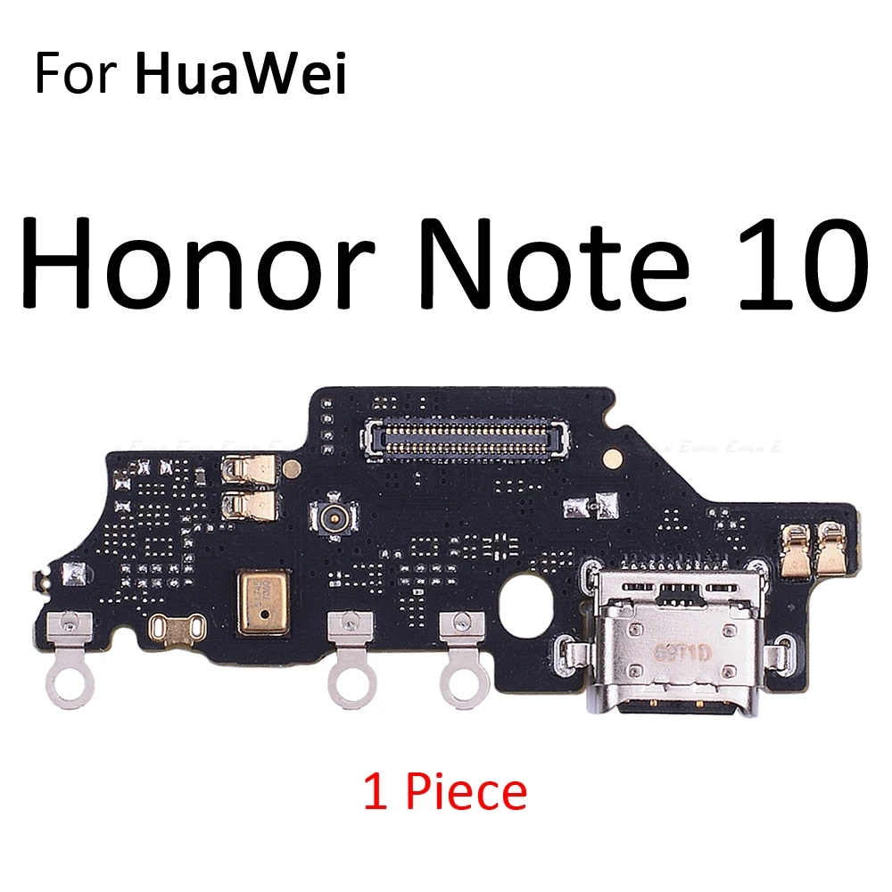 For Honor Note 10 Зарядное устройство Док-станция USB для HuaWei Honor Note 10 8X9 8C зарядный порт разъем плата гибкий кабель 9i View 20 Max Lite Pro - Цвет: For Honor Note 10