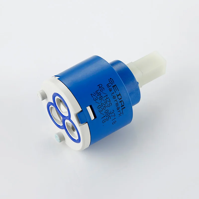 Smesiteli Ceramics Faucet Cartridges 40/35/25mm Cartridge Mixer Low Torque Faucet Accessories Spindle Flat Base Free Rotation