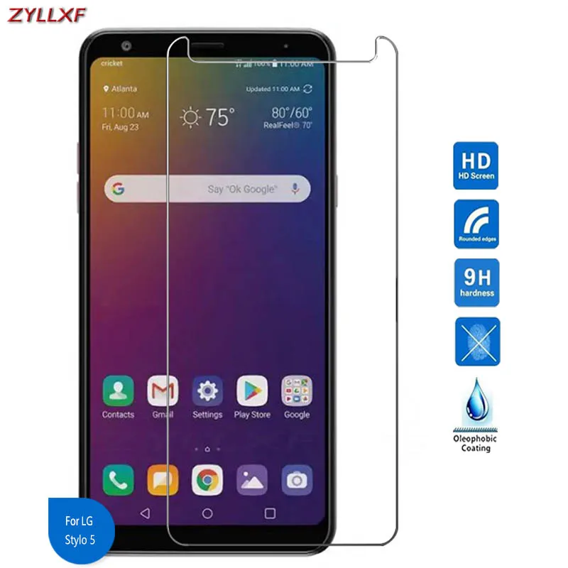 Для LG Stylo 5 протектор экрана из закаленного стекла 9H 2.5D 6 2 в защитной пленке на Stylo5