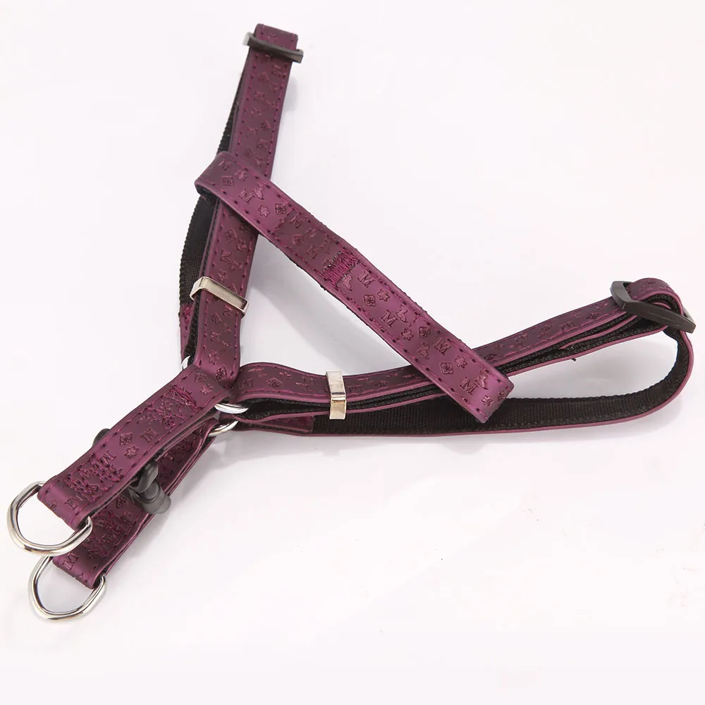 Harnesses For Small Medium Dogs Cats Pets Basic Halter Harness High Quality PU Leather Outdoor Walking YS0050 | Дом и сад