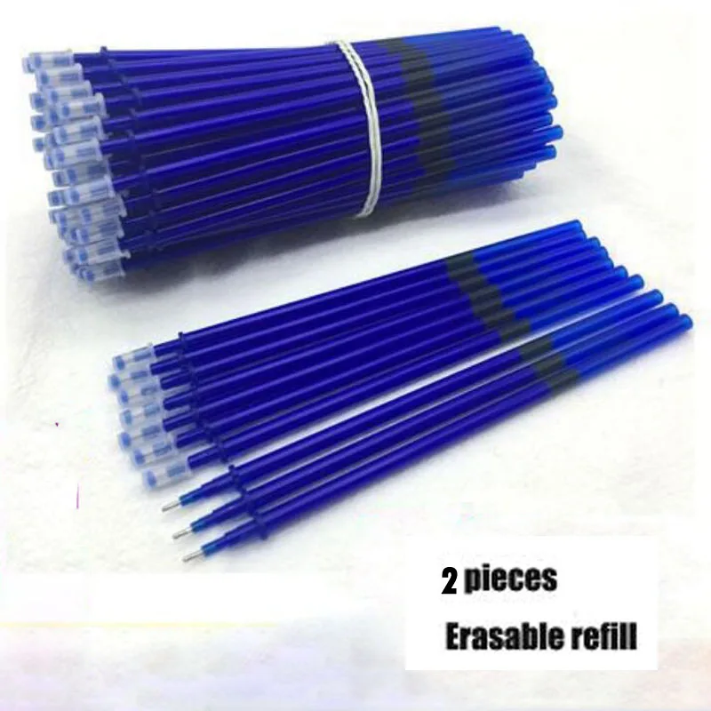 Blue refill 1pc 1 шт. стираемые ручки гелевая ручка милый кулон в виде кости бутик школьные принадлежности канцелярские принадлежности Исчезающие чернила ручка только для студентов стираемая ручка - Цвет: Blue refill 1pc