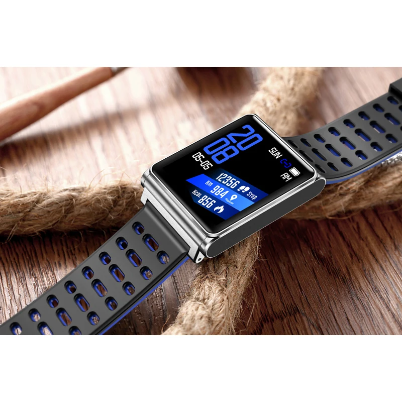 N98 Смарт-часы 2.5D OLED экран стекло кровяное давление кислорода IP67