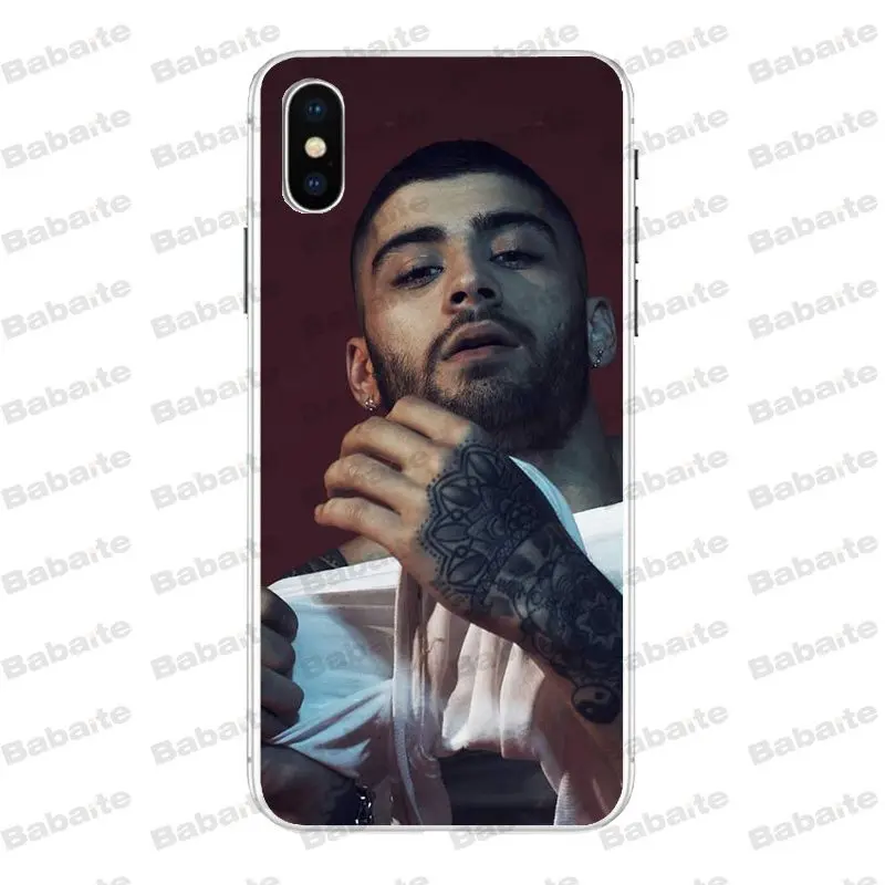Babaite Zayn Malik One Direction чехол для телефона чехол для iPhone 8 7 6 6S plus X Xs Xr XsMax 5 5S SE 5c Cover11 11pro 11promax
