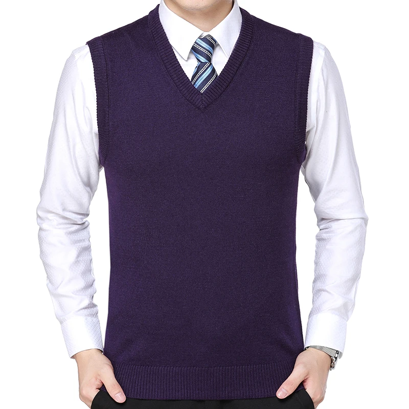 MoneRffi, пуловер, свитер, одежда для мужчин, осень, v-образный вырез, тонкий жилет, свитера, без рукавов, мужской теплый свитер, хлопок, на каждый день, M-3xl