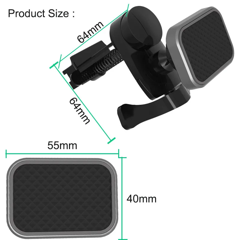 

Universal Magnetic Car Phone Holder Air Vent Mount Holder Car magnetic holder For Iphone X 8 Xiaomi Redmi 4a Mobile Phone Holder