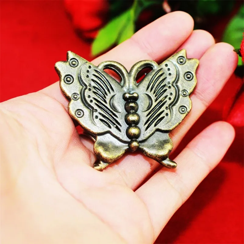Antique Handle Single Hole Zinc Alloy Screw Butterfly Drawer is The Home Cabinet 52*44mm | Обустройство дома
