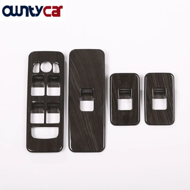 Для Land Rover Discovery Sport Window Lift кнопка переключения крышка отделка 2015 + ABS темное дерево