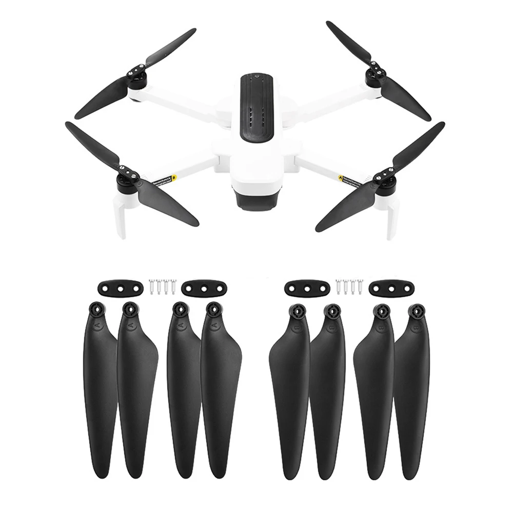 

For Hubsan H117S Zino RC Drone Quadcopter 2/4 Pairs Quick Release Foldable Propeller Props Blades Set Drone Accessories Kit