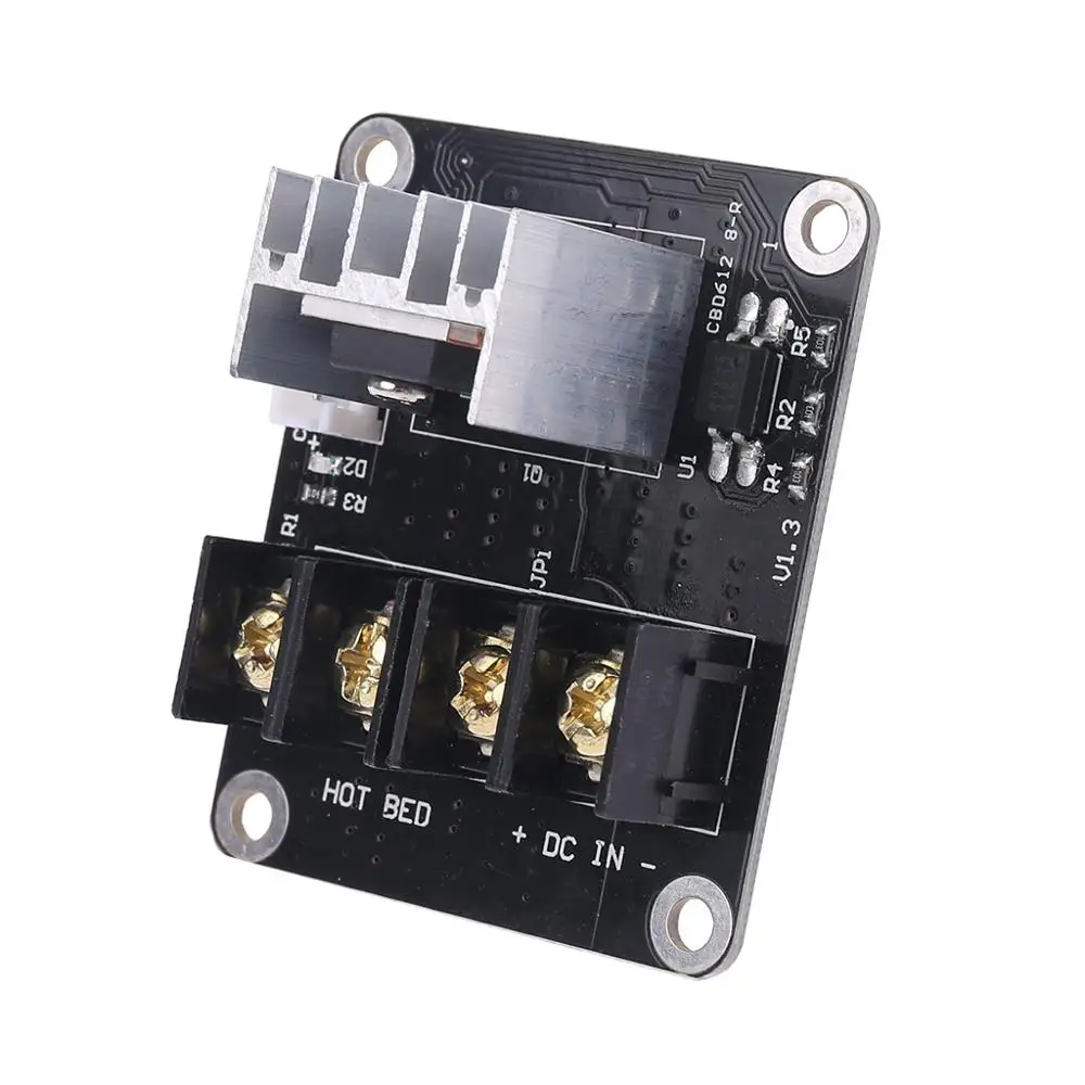 3d принтер с подогревом кровать силовой модуль горячей кровати MOSFET Модуль расширения inc. 2pin свинец с кабелем для Anet A8 A6 A2 Ramps 1,4