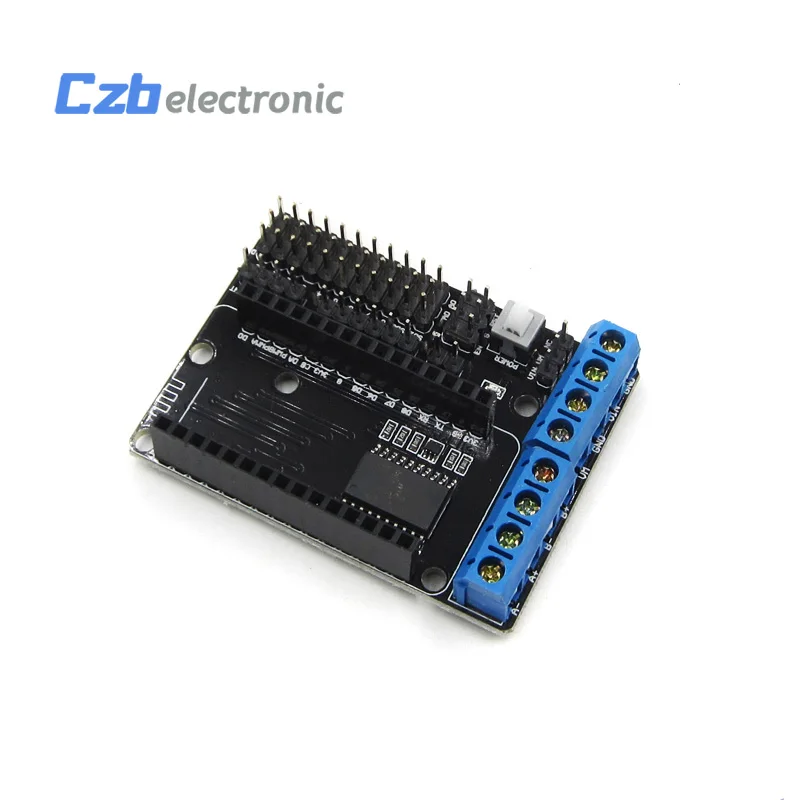 WI FI nodemcu Lua двигатели щит L293D для ESP8266 ESP 12E двойной высокий Мощность H Мост Модуль 4 5