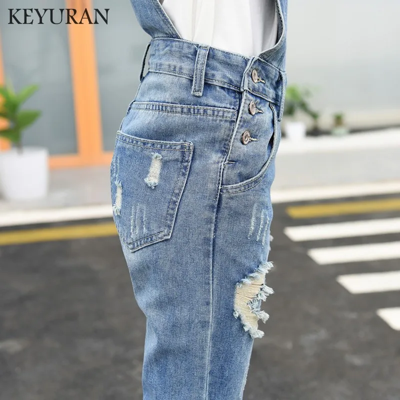 2019 новые весенние женские комбинезоны бойфренда крутой джинсовый комбинезон