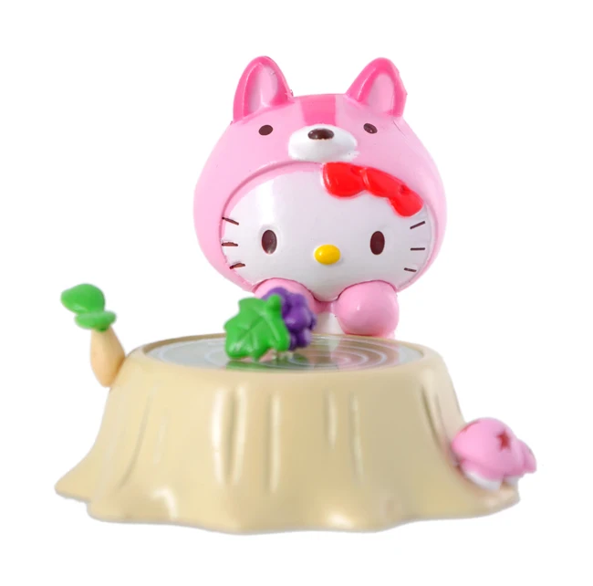 Новинка, ПВХ, для повседневной жизни, для ванной, луна, hello kitty, фигурка, милый аниме, сборная игрушка, детский подарок на день рождения, Рождество, полный набор, 8 стилей