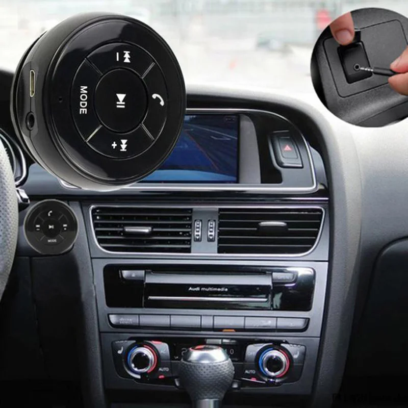 1 шт. автомобильный беспроводной аудио приемник AUX 3 5 мм 2 bluetooth стандартный